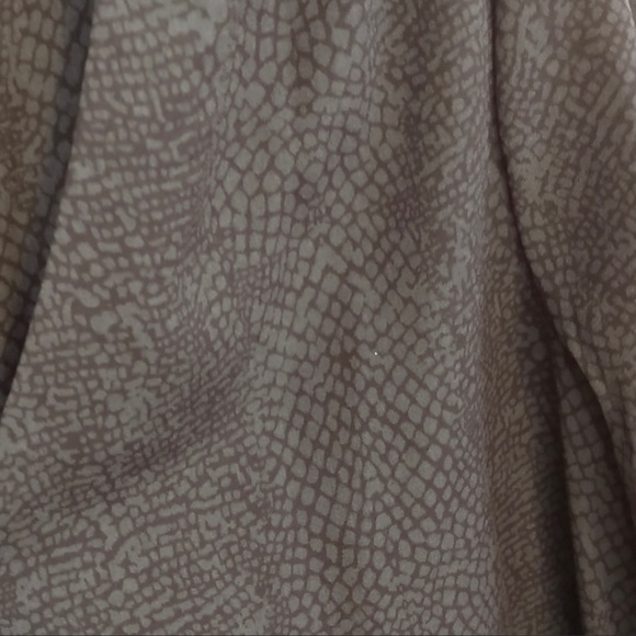 A New Day Dark Green Snake Print Dress - Picture 6 of 6